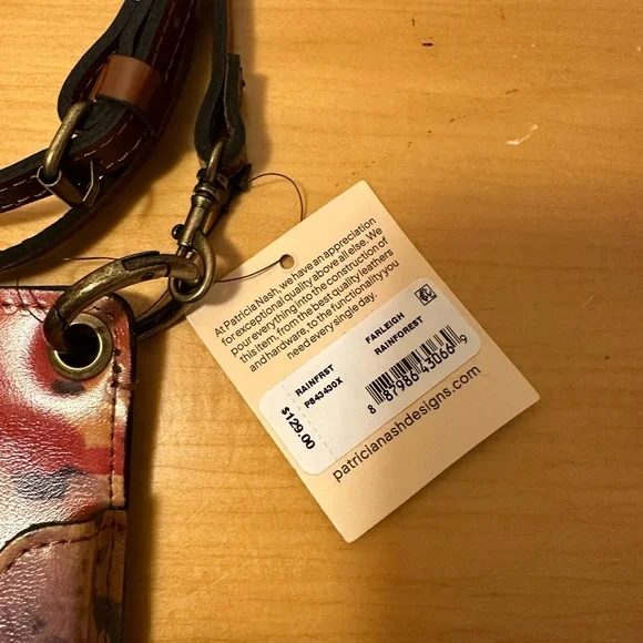 Patricia Nash Multicolor Leather Crossbody - Picture 3 of 10